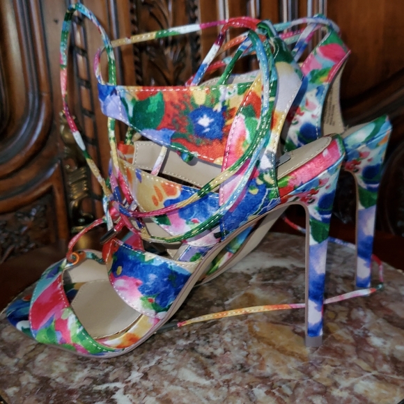 STEVE MADDEN Sandalia Lace Up Sandals Size 6 - Picture 5 of 9